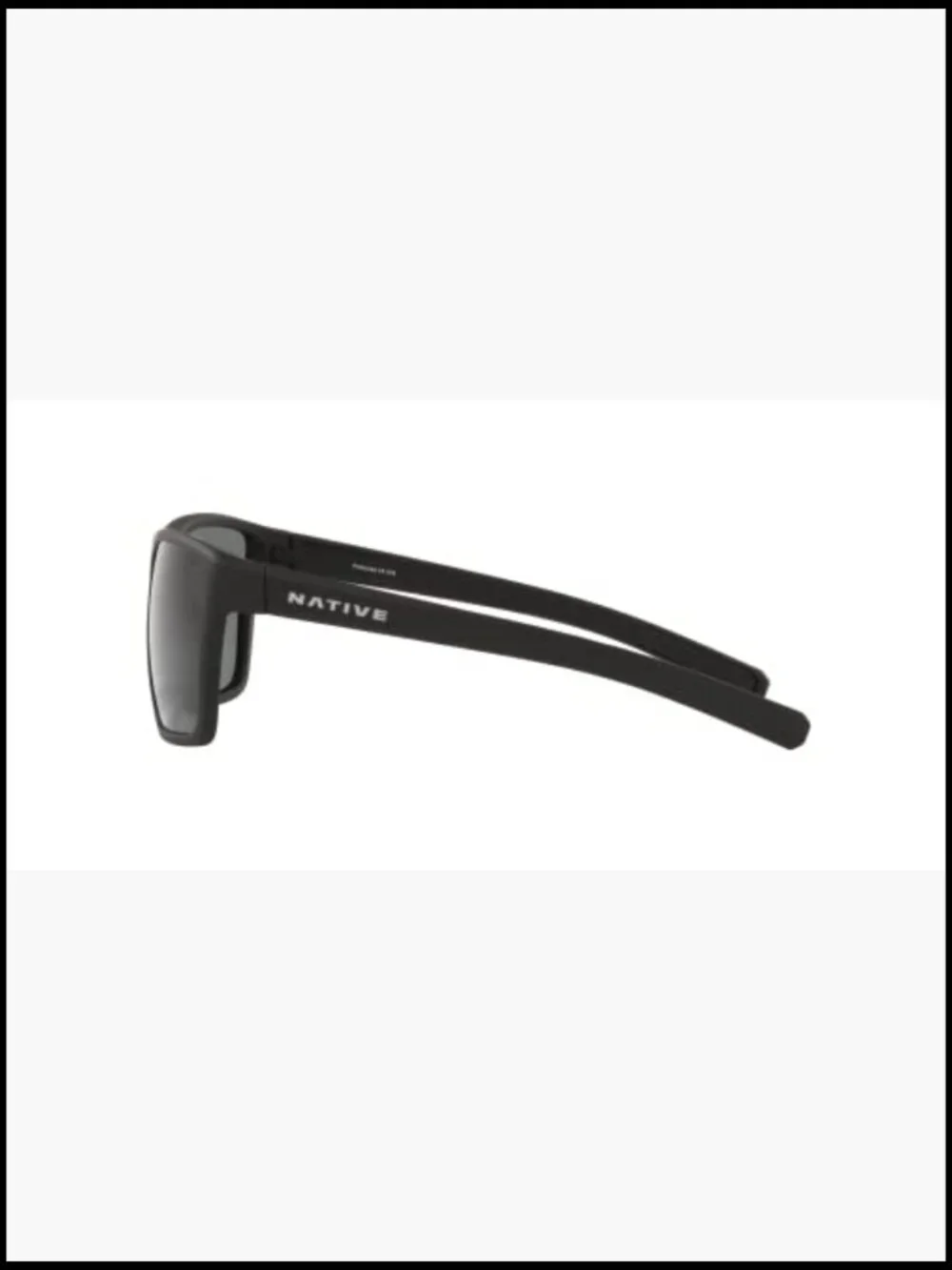 Rectangular Full Rim Polarized Sunglasses with UV Protection